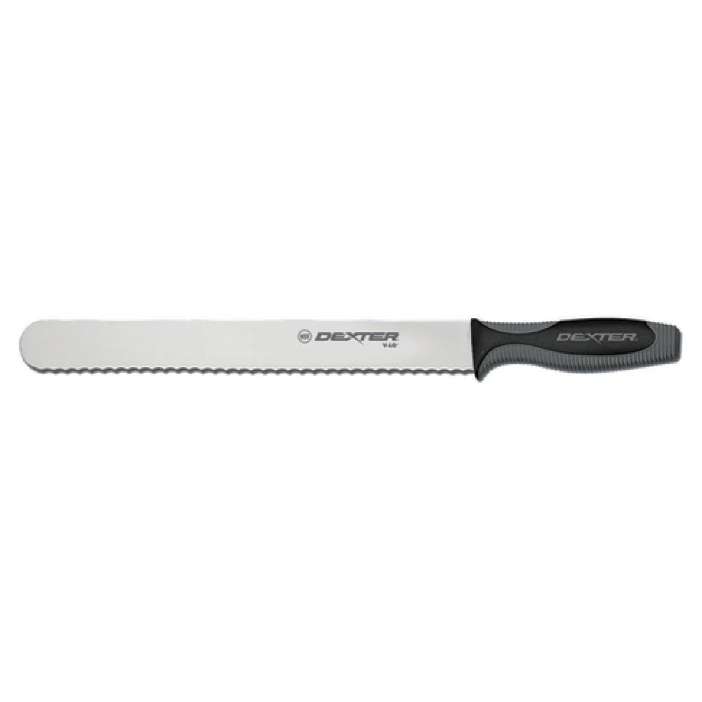 Dexter Russell V140-12SC-PCP 12 Inch Scalloped Edge Knife DEXSTEEL High-Carbon Steel