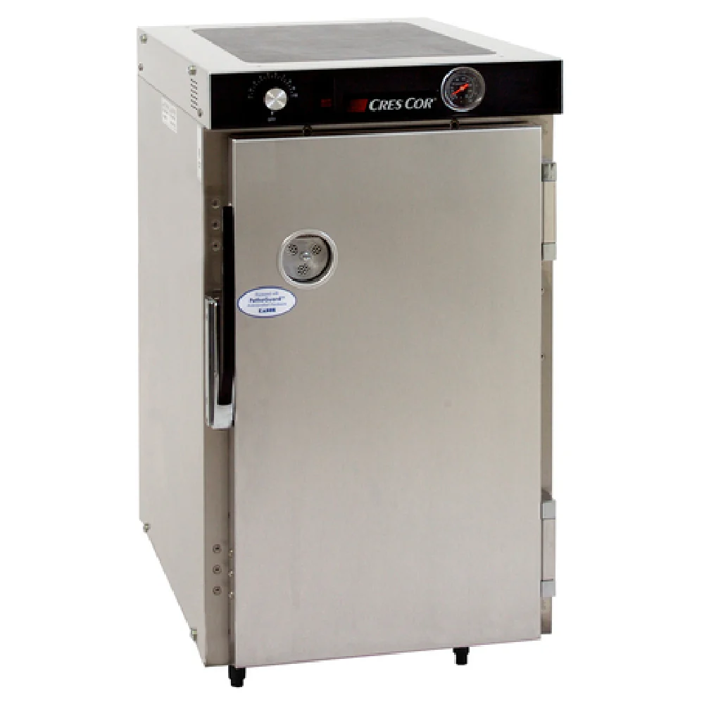 Cres Cor H33912135C 18 Inch Heated Cabinet Countertop Insulated Aluminum with Removable Pan Slides