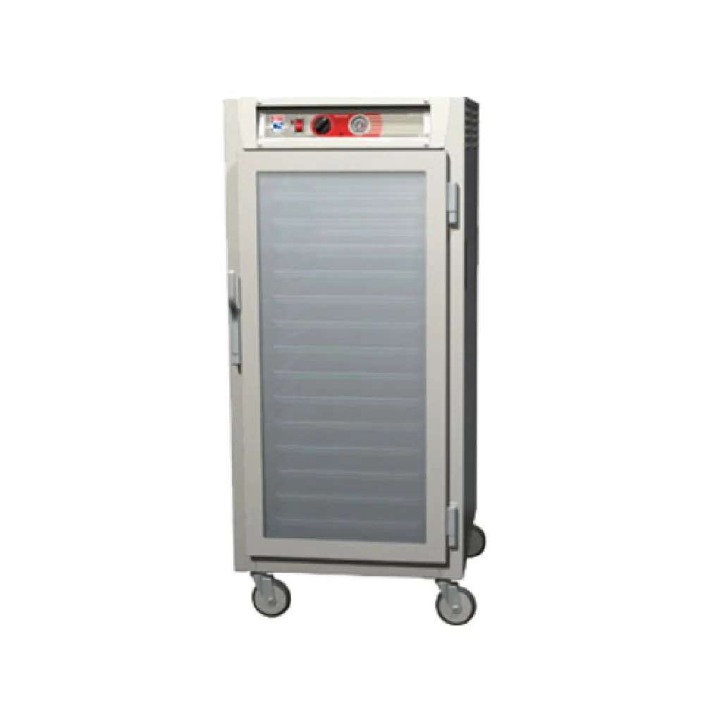 Metro C567L-SFC-L 29 Inch Mobile Heated Cabinet with Double Pane Glass Doors