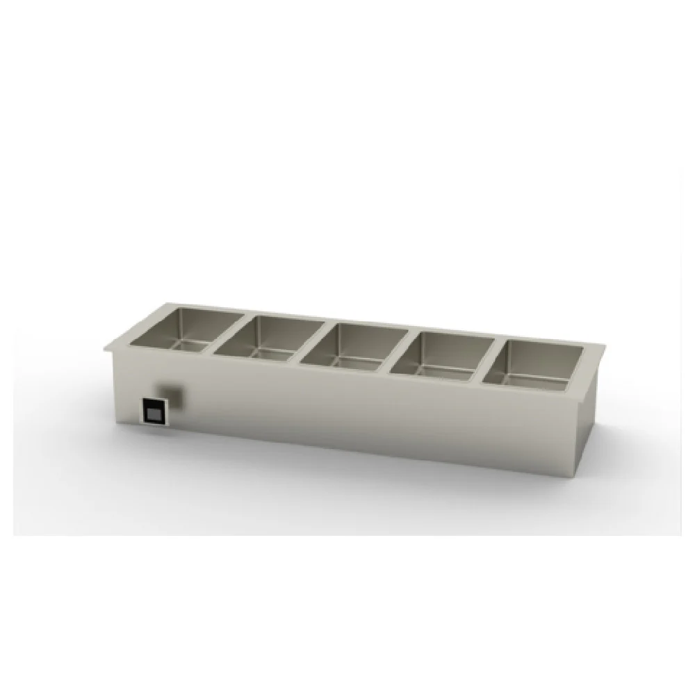 Duke WWG5 74 Inch Electric Hot Food Well Unit Waterless Ganged with 5 Wells