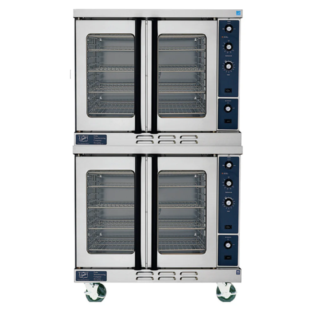Duke 613Q-G4XX_LP 38 Inch Gas Convection Oven with Double-deck