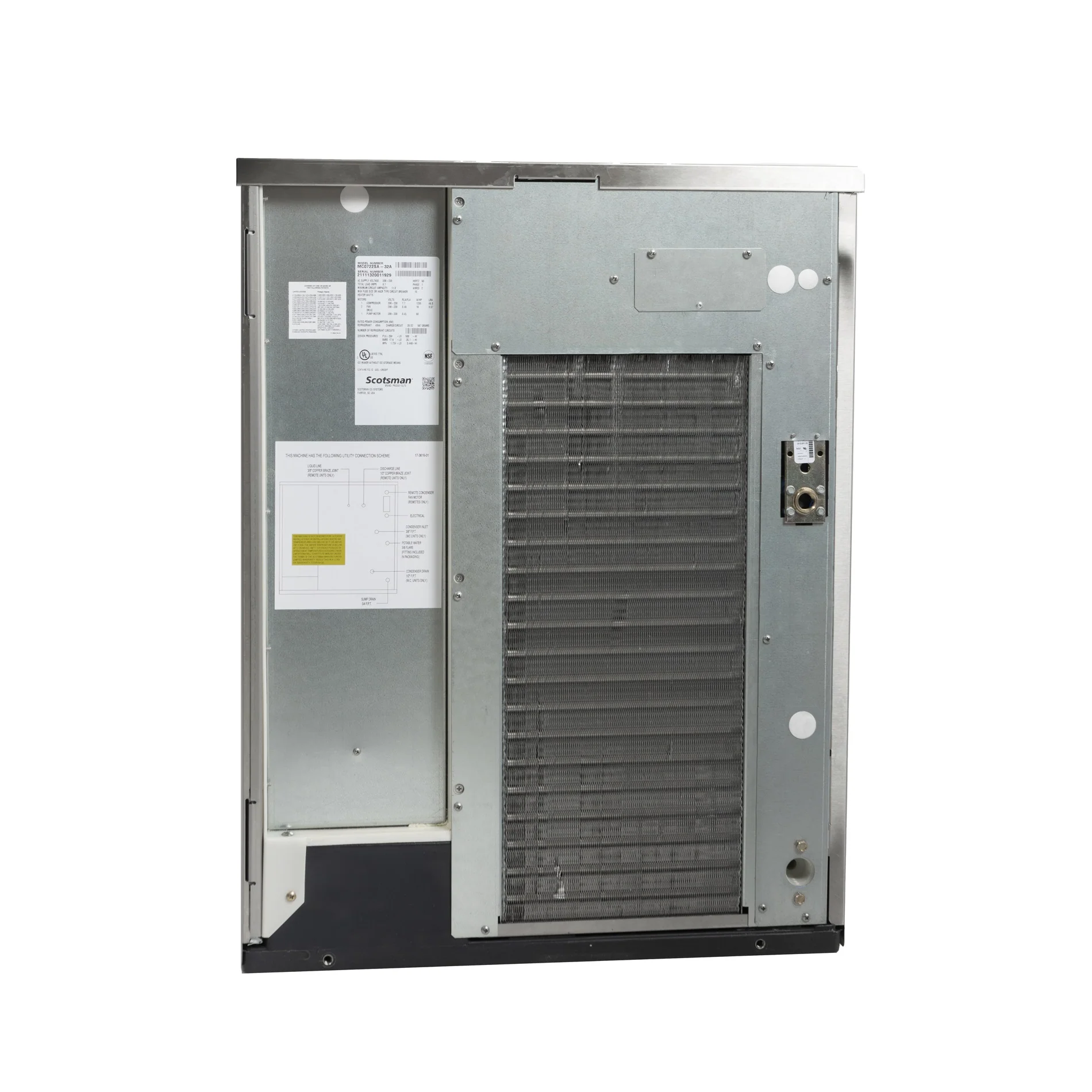 Scotsman MC0722MA-6 Prodigy ELITE Air-cooled Ice Maker Full Size Dice Cubes 725 Lb/Day Scotsman MC0722MA-6 Prodigy ELITE Air-cooled Ice Maker Full Size Dice Cubes 725 Lb/Day
