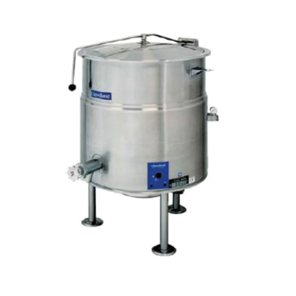 Cleveland KEL30_240/60/3 29 Inch Electric Kettle 30 Gallon with Faucet Bracket