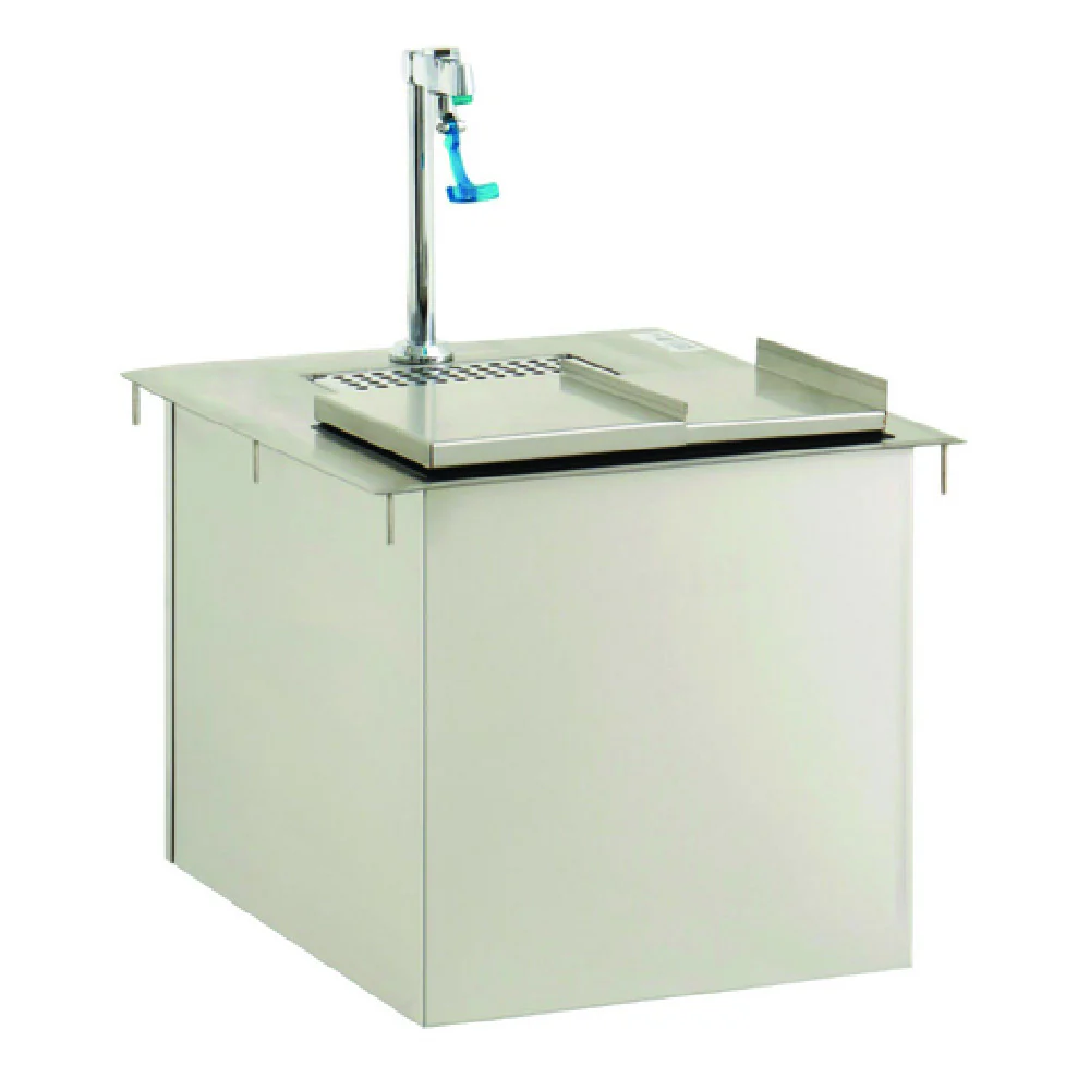 Hubert 32L-029 Kratos Stainless Steel Water Station With Ice Bin And Glass Filler