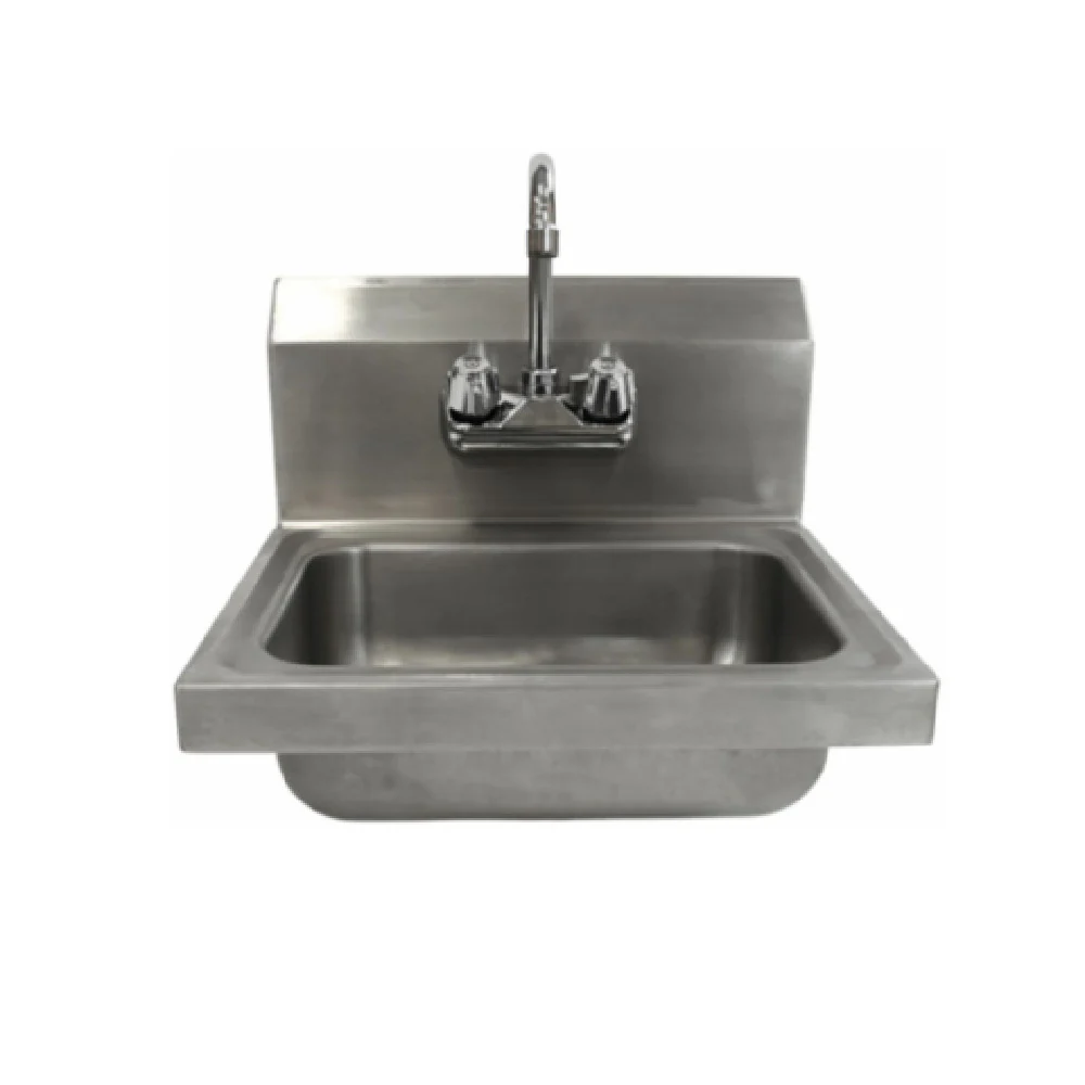 Hubert 74595 Kratos® Commercial Hand Sink With Gooseneck Faucet 17