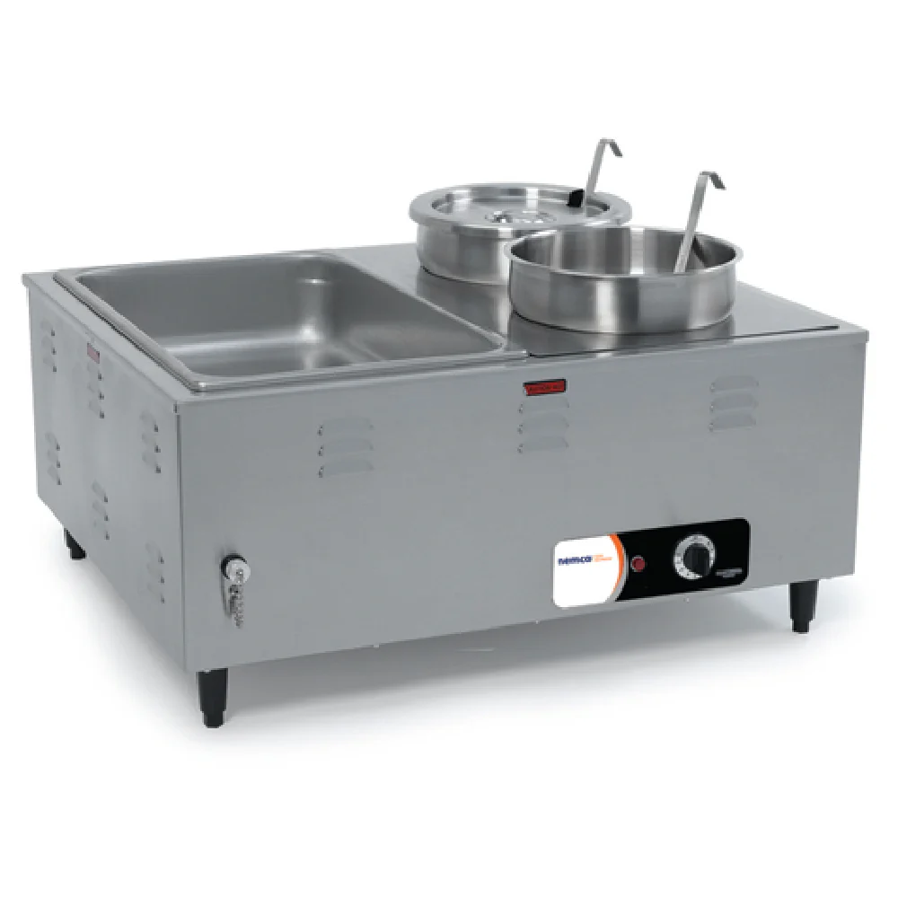 Nemco 6060A 27-1/2 Inch Mini Steamtable Brushed Stainless Steel Food Pan Warmer Nemco 6060A 27-1/2 Inch Mini Steamtable Brushed Stainless Steel Food Pan Warmer