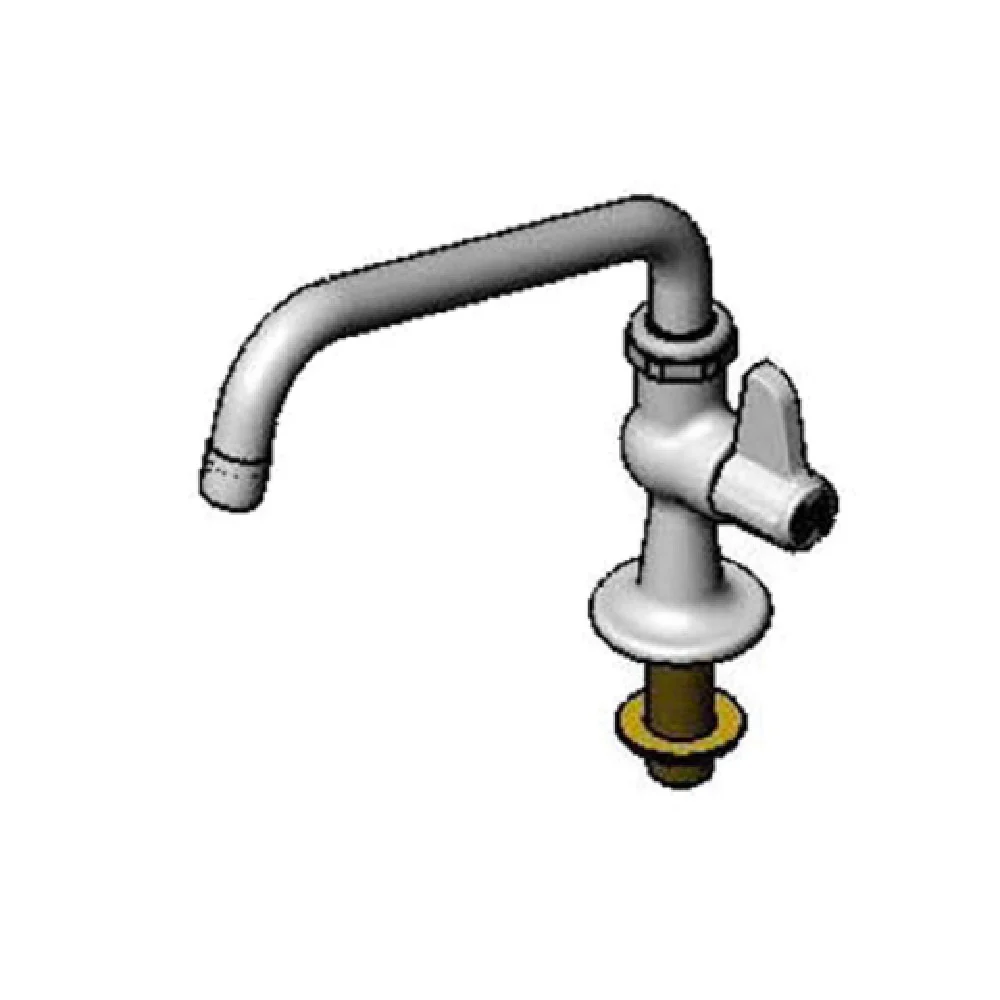 T&S Brass 5F-1SLX08 8-1/8 Inch Swivel Faucet Low Lead for Pantry Installation T&S Brass 5F-1SLX08 8-1/8 Inch Swivel Faucet Low Lead for Pantry Installation