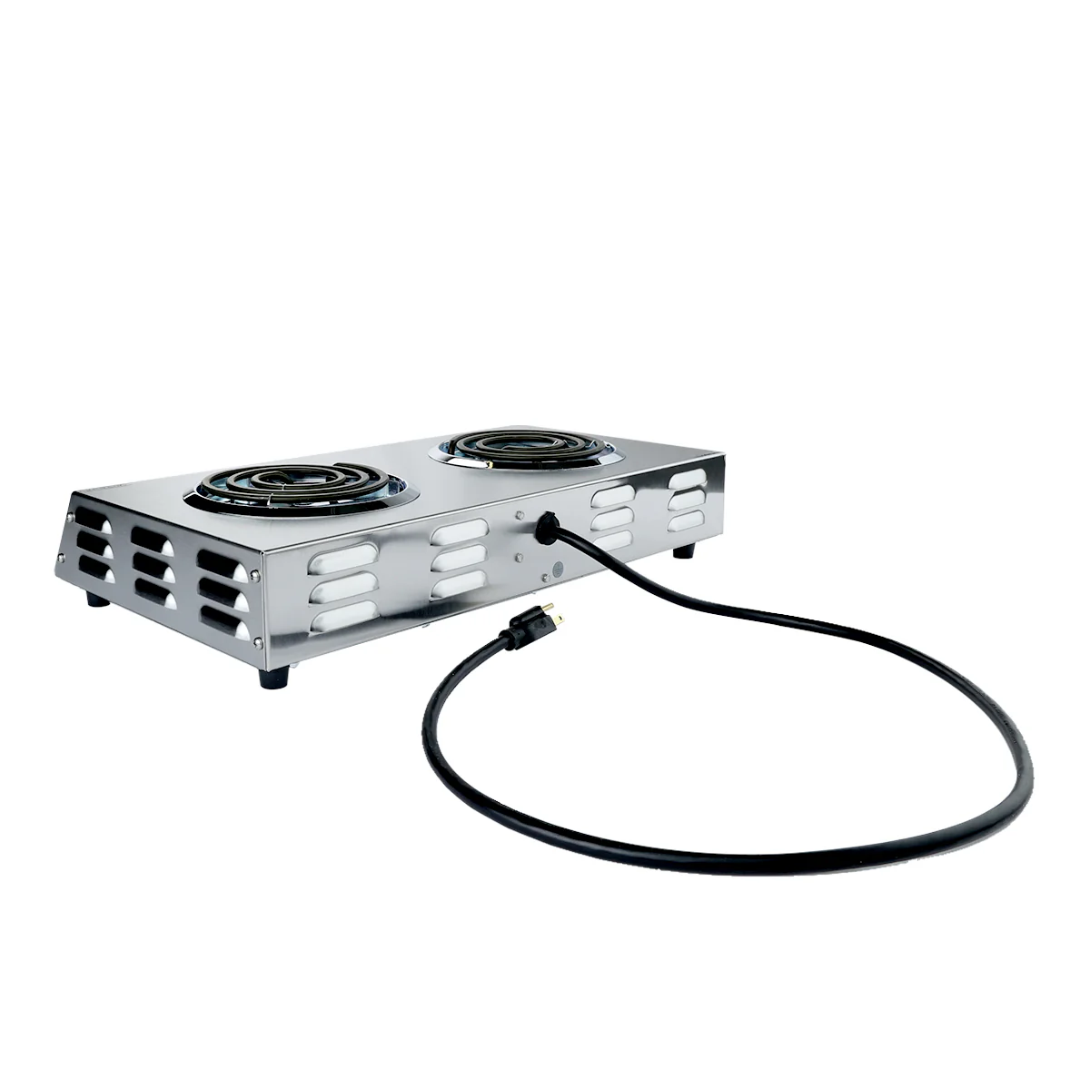 Cadco CDR-1T 21-1/4 Inch Portable Double Hot Plate Electric 2 Burners Cadco CDR-1T 21-1/4 Inch Portable Double Hot Plate Electric 2 Burners