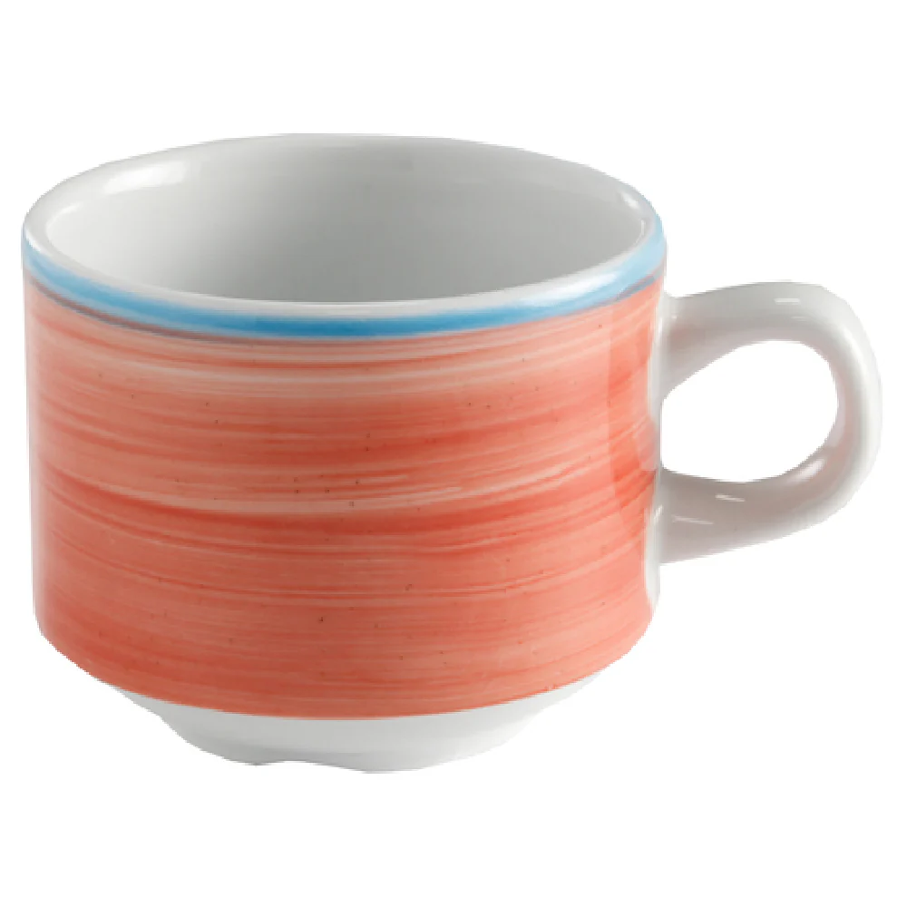 GET Enterprises PA1602904024 2-9/10 Oz Espresso Cup with Handle Porcelain