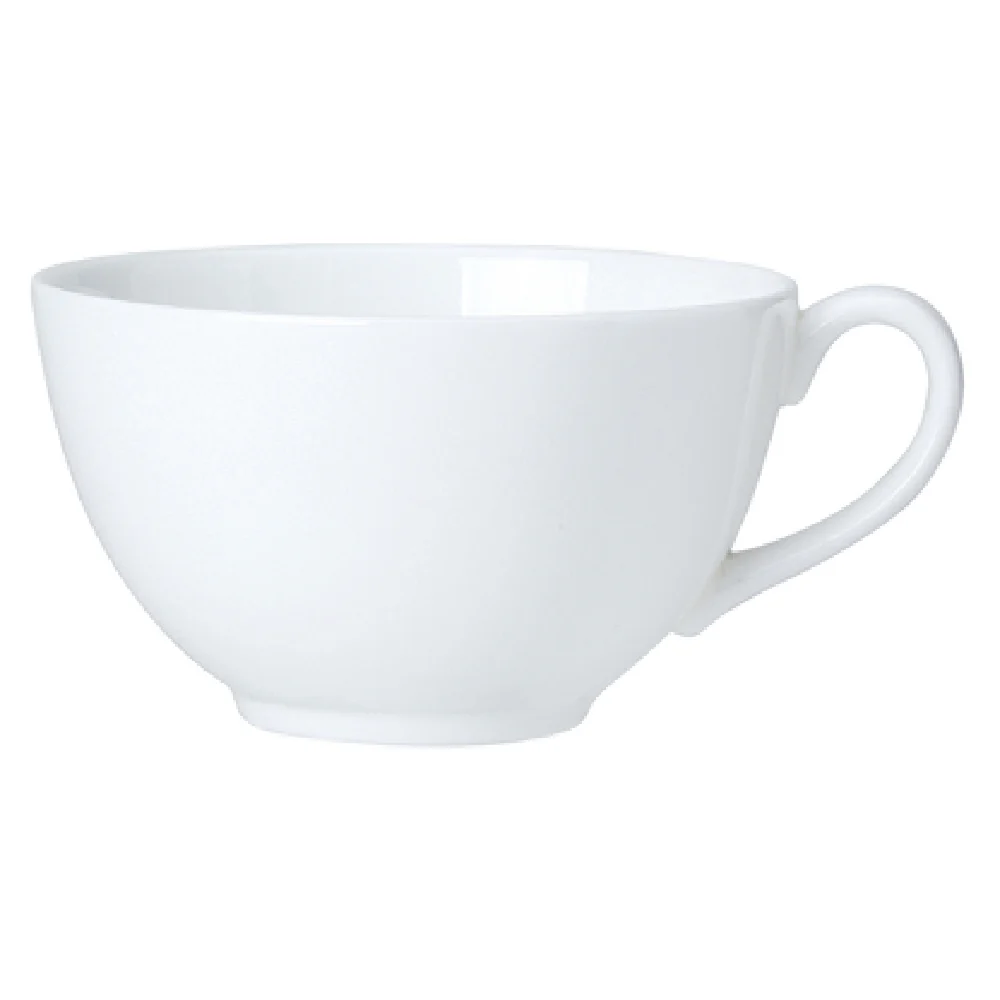 Steelite 82000AND0411A 9.0 Oz Tea For One Cup Bone China Whiteware