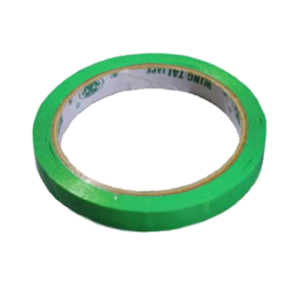 Optional Green 9mm Wide x 66m Long PVC Sealer Tape (16 Rolls Per Packaging), Omcan 31351