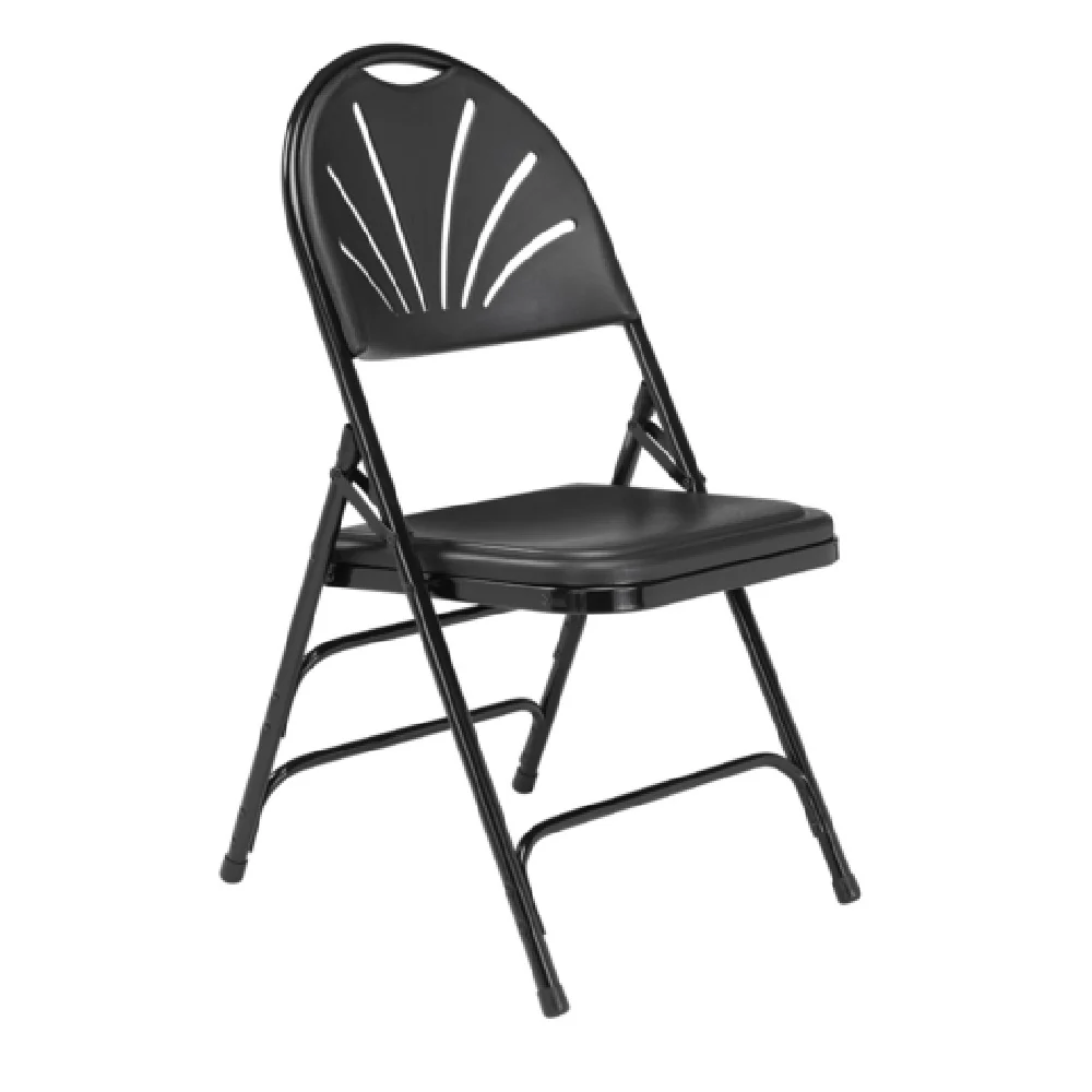National Public Seating 1110 18.5 Inch Folding Chair 480 Lbs Weight Capacity Bundle of 4 National Public Seating 1110 18.5 Inch Folding Chair 480 Lbs Weight Capacity Bundle of 4