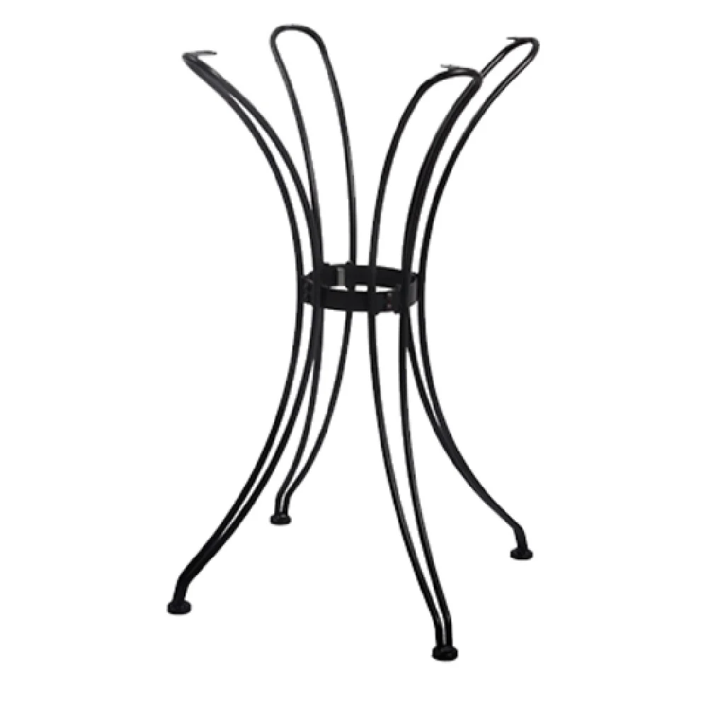 Plantation Prestige Commercial Furniture 2365700-0150 28 Inch Table Base Metal Solid Steel Charcoal Finish