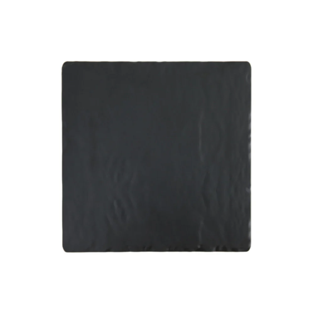 Fortessa DV.MS.101216 16.25 Inch Slate Tapered Tray Black Melamine