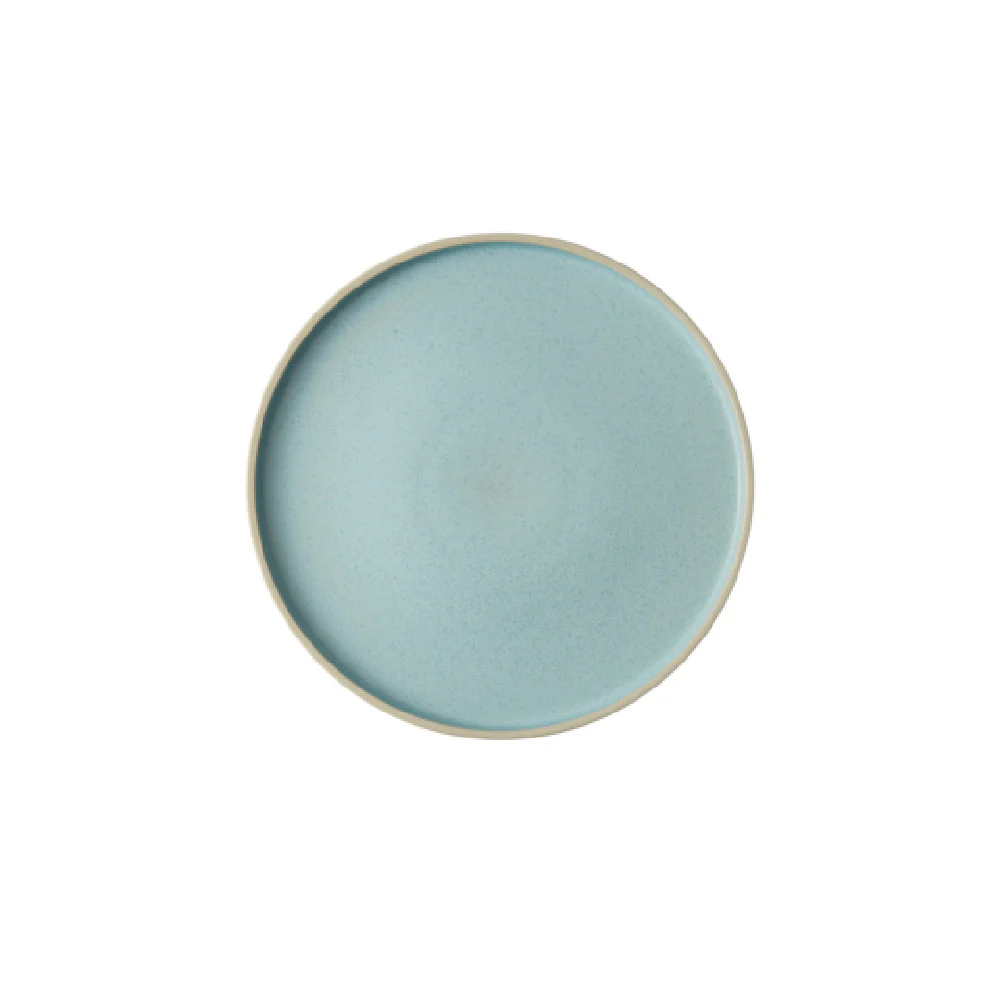 1880 Hospitality MO2701020FB 9 Inch Round Frosted Blue Stoneware Plate 1880 Hospitality MO2701020FB 9 Inch Round Frosted Blue Stoneware Plate