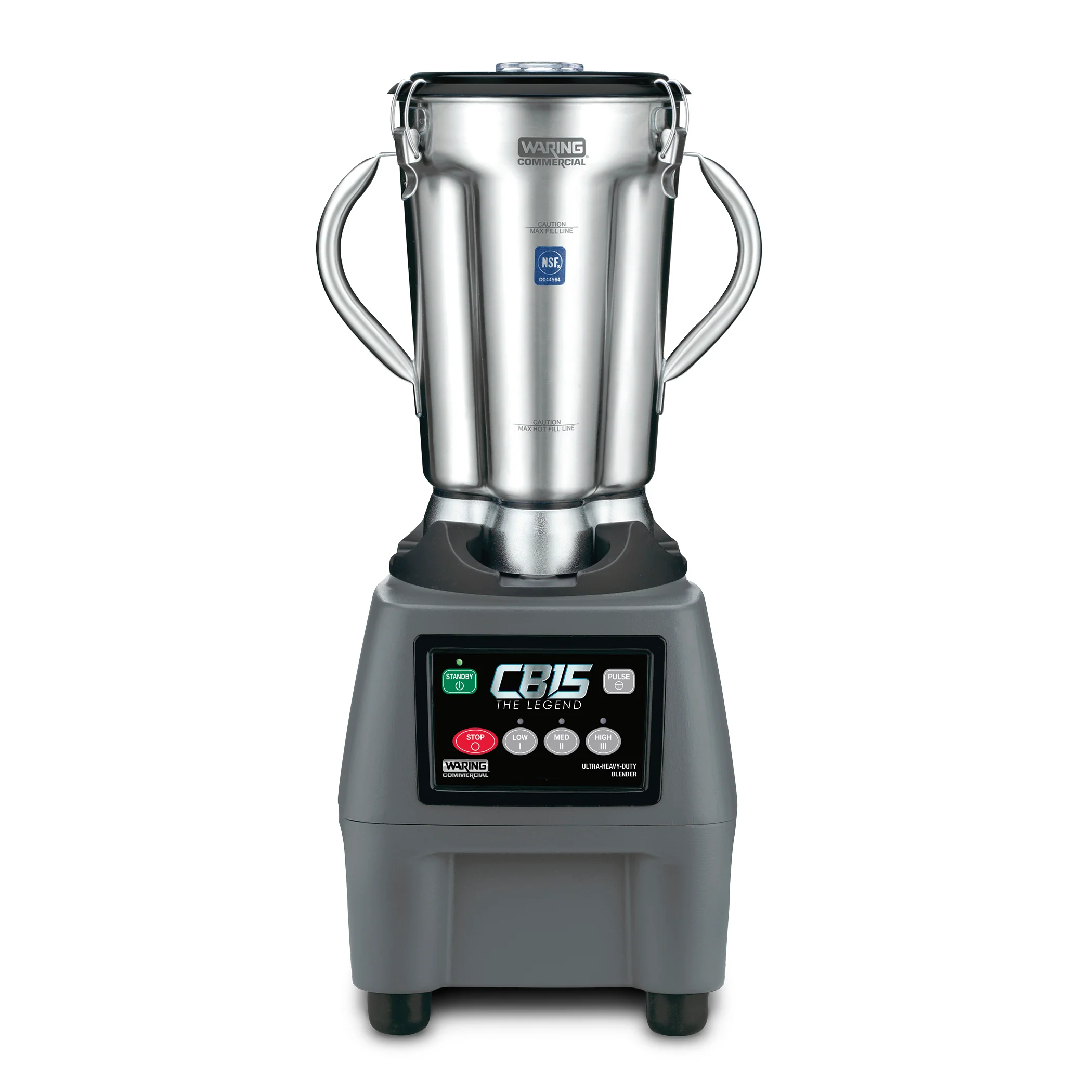 Waring CB15 The Legend One-Gallon Food Blender with Electronic Keypad