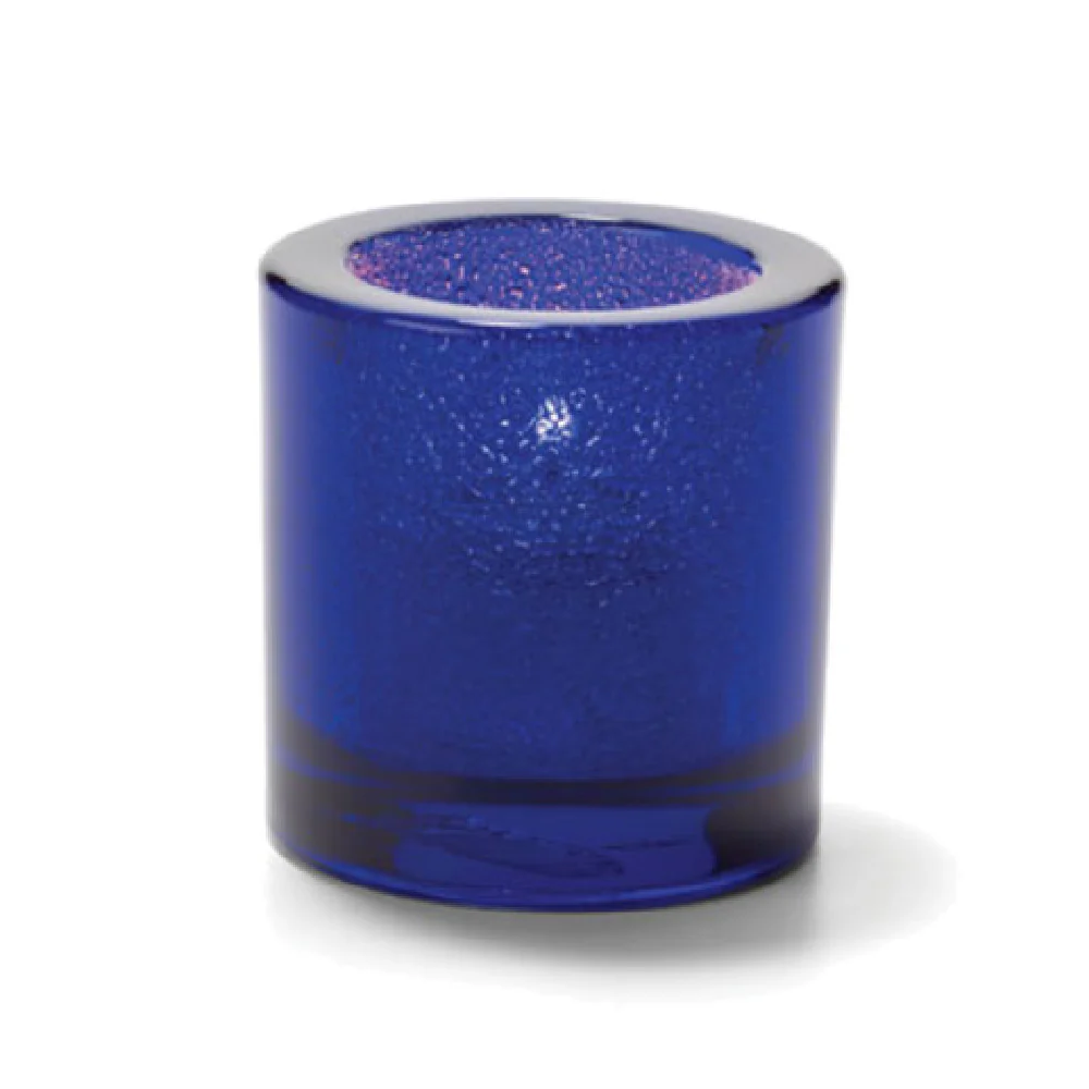 Hollowick 5140CBLJ 2-3/4 Inch Tealight Lamp Round Thick Glass Cobalt Blue Jewel Hollowick 5140CBLJ 2-3/4 Inch Tealight Lamp Round Thick Glass Cobalt Blue Jewel