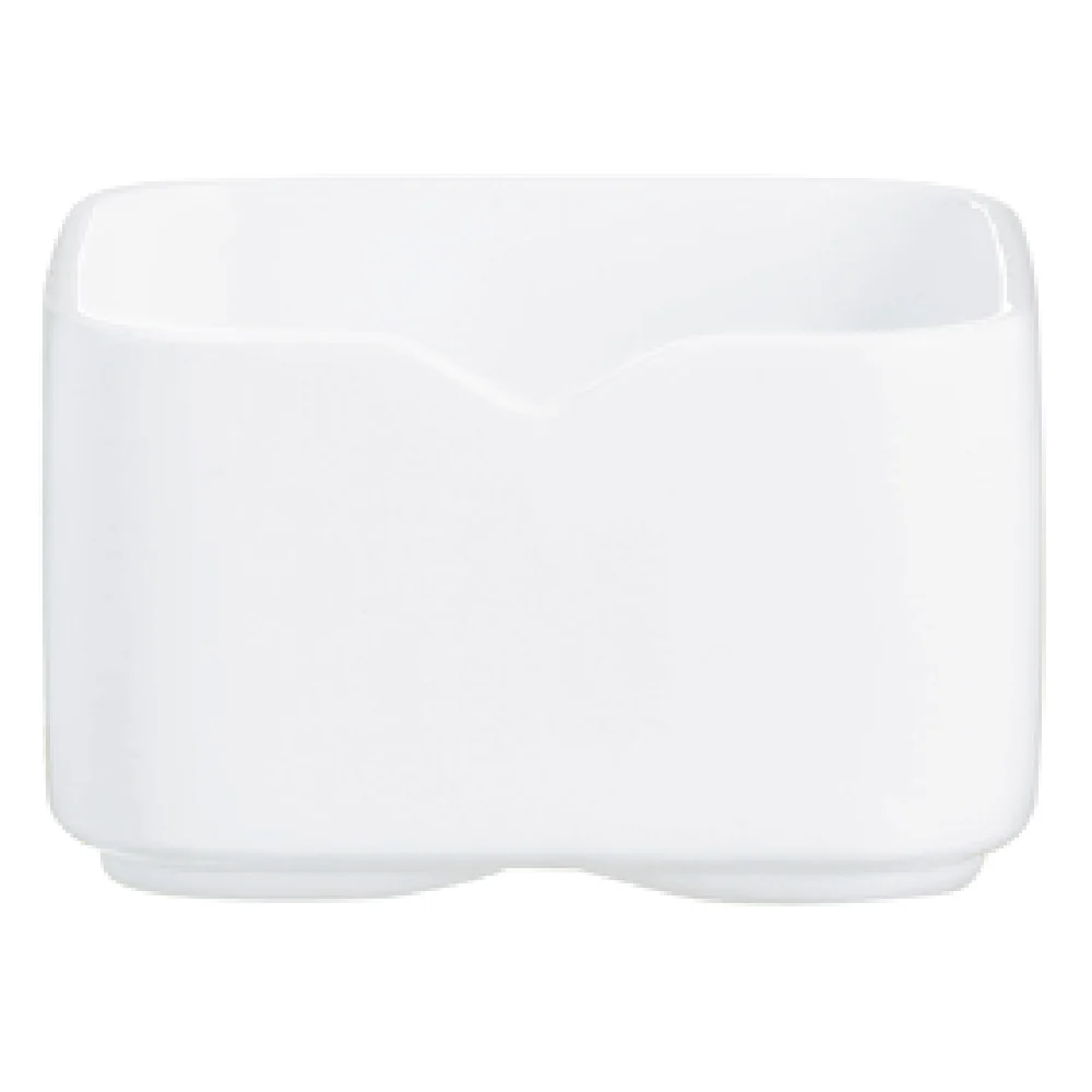 Arc Cardinal L9556 4-1/2 Oz Bowl Square Porcelain 2-7/8 Inch Pack of 24