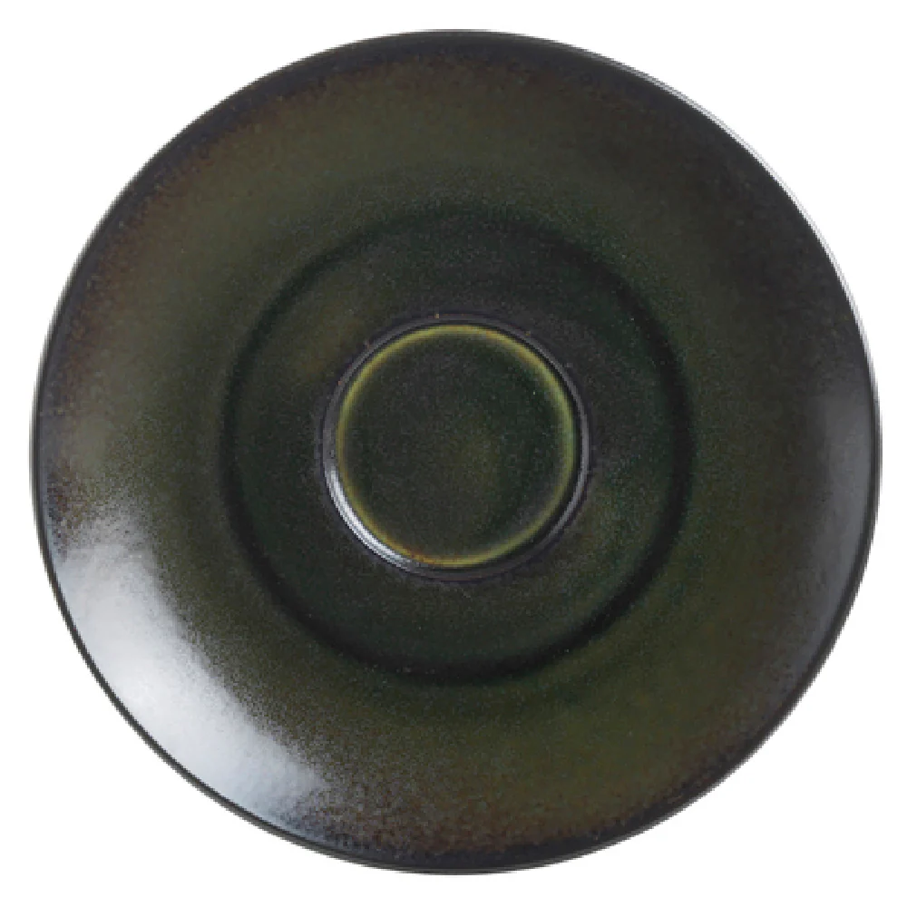 Steelite 6413MY027 4.5 Inch Coupe Saucer Wabi Sabi Slate Porcelain