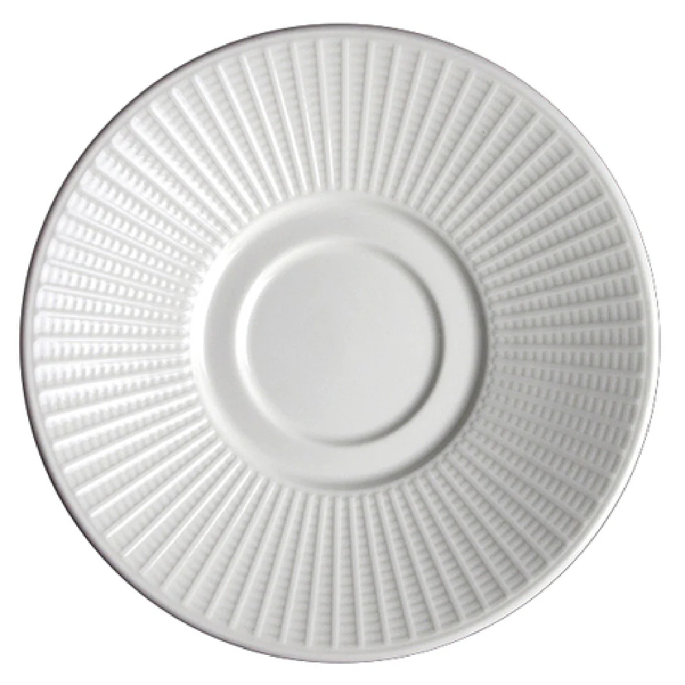 Steelite 9117C1193 4.625 Inch Saucer White Willow Round Alumina Vitrified
