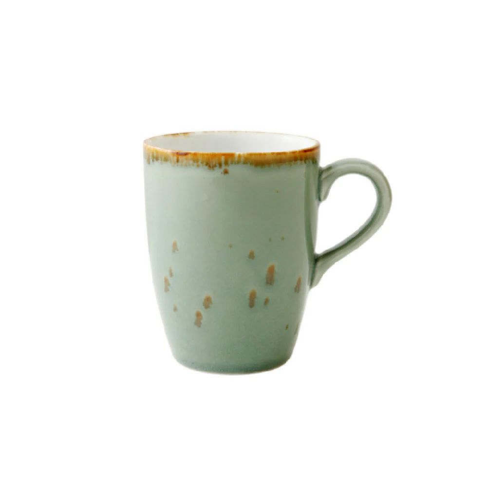 Fortessa TC7300.DV.5.17 12.75 Oz Tapered Mug Ceramic Vitrified China with Celadon Finish Fortessa TC7300.DV.5.17 12.75 Oz Tapered Mug Ceramic Vitrified China with Celadon Finish