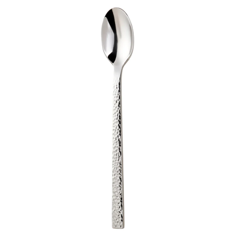 1880 Hospitality B327SITF 7-3/8 Inch Iced Teaspoon Hammered Finish 18/0 Stainless Steel