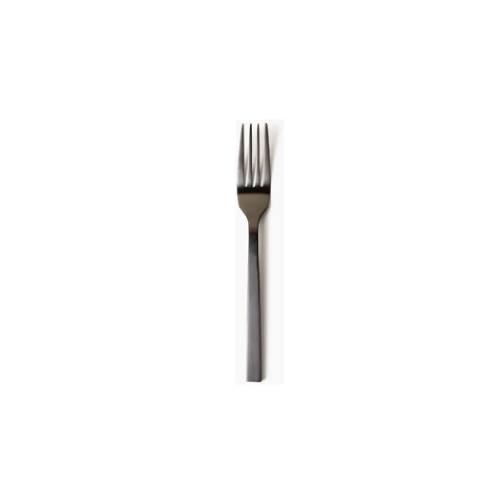 1880 Hospitality B410FDEF 7 Inch Dessert Salad Fork Black PVD Finish Stainless Steel