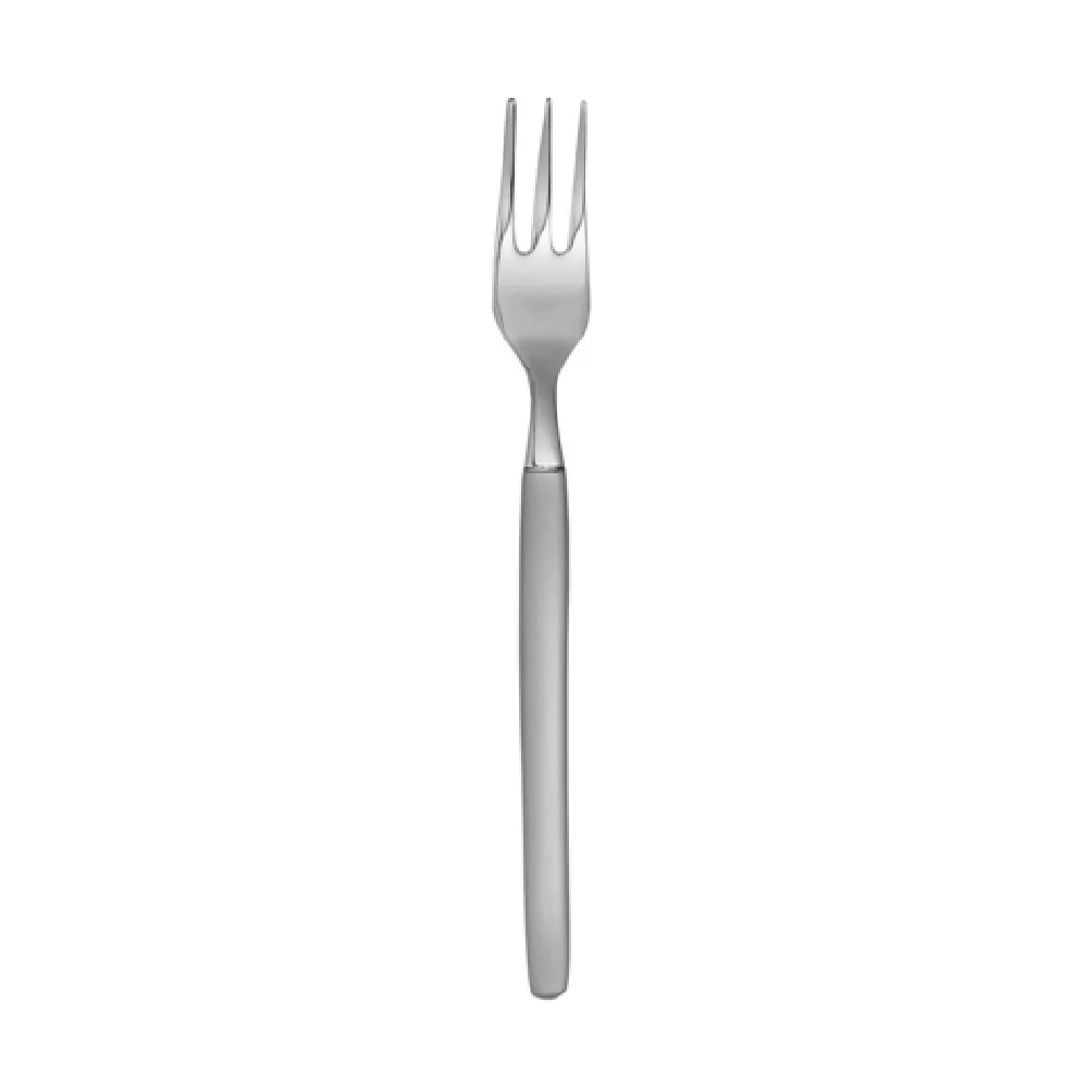 Steelite WLS2515 5-9/16 Inch Forged Handle Cocktail Fork Stainless Steel Frost Finish