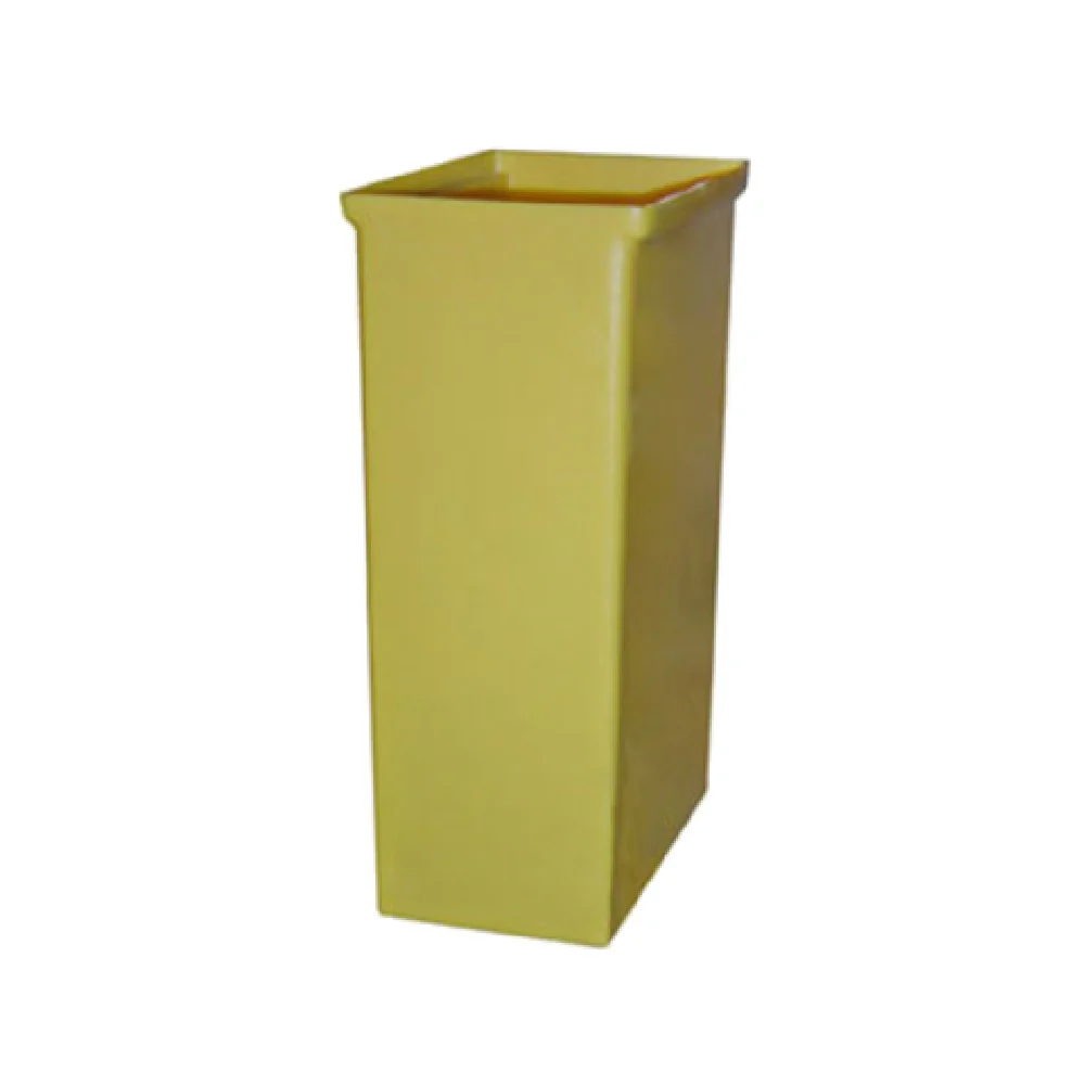 Winholt 148BIN-YW 14-3/4 Inch Ingredient Bin Tub Only Yellow Seamless Polyethylene