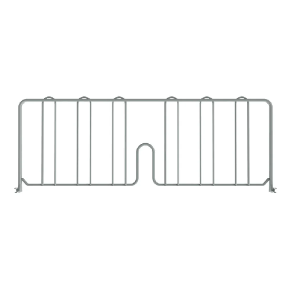 Olympic JDD24G 24 Inch Shelf Divider with Epoxy Coated Chromate Finish