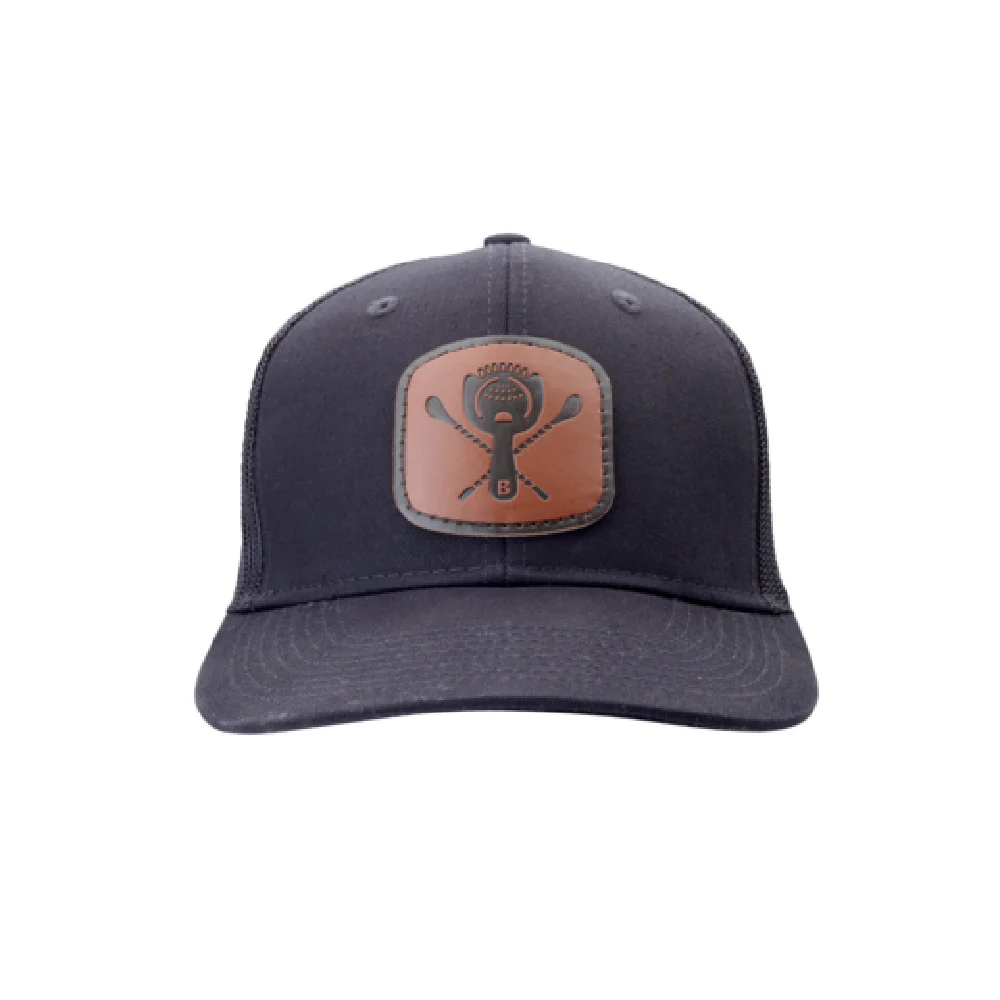Mercer Culinary M60137BK Trucker Cap Baseball Style Black Cotton Mesh with Vent