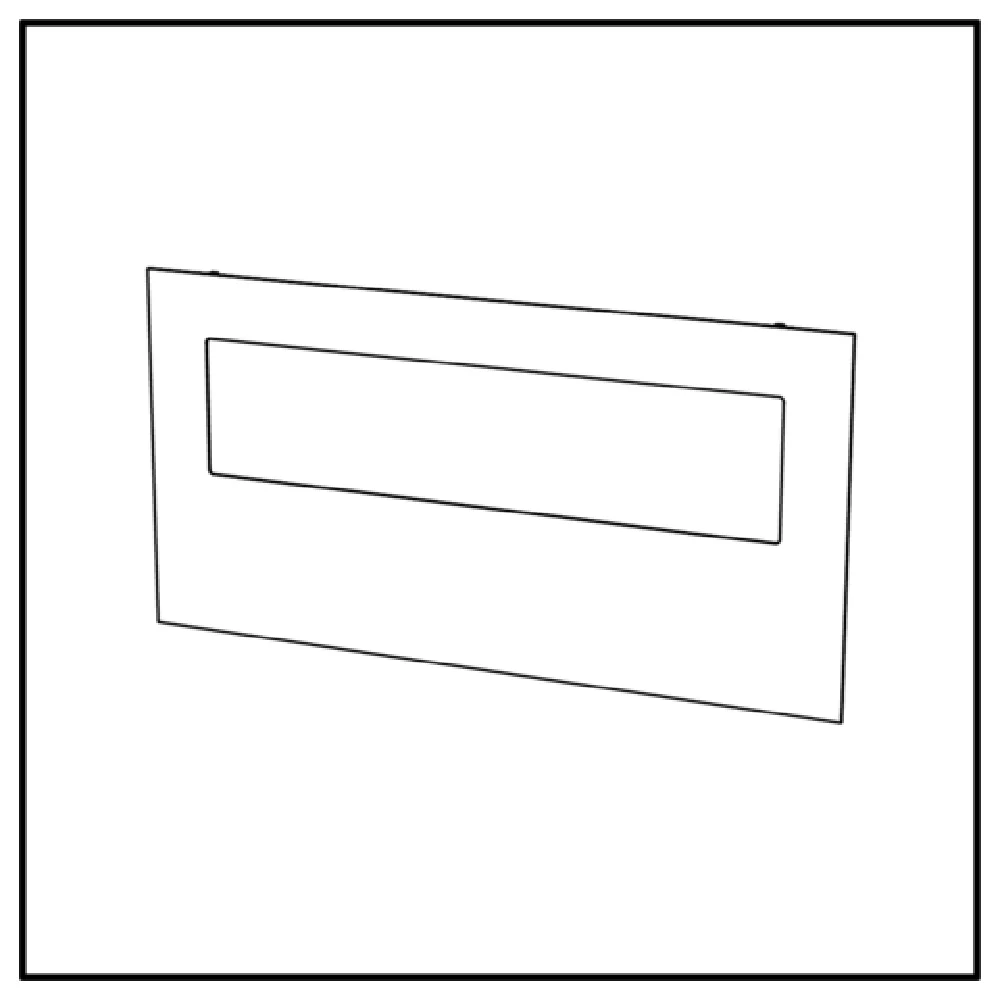 BauscherHepp VE-38059 64 Inch Venta Front Blind Aperture Stage Compact Laminate