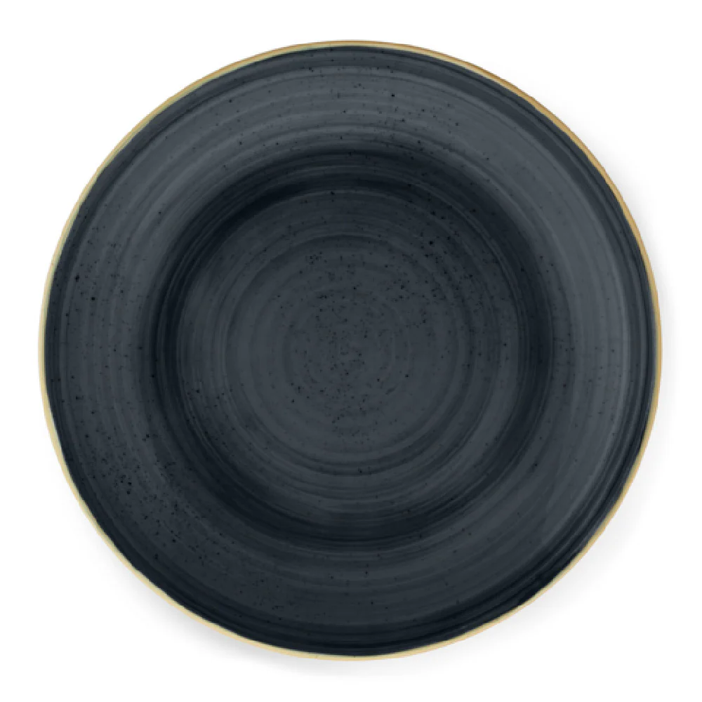 Bon Chef 2060024P-SG 10.25 Inch Tavola Coupe Plate Vitrified Porcelain Slate Gray Bon Chef 2060024P-SG 10.25 Inch Tavola Coupe Plate Vitrified Porcelain Slate Gray