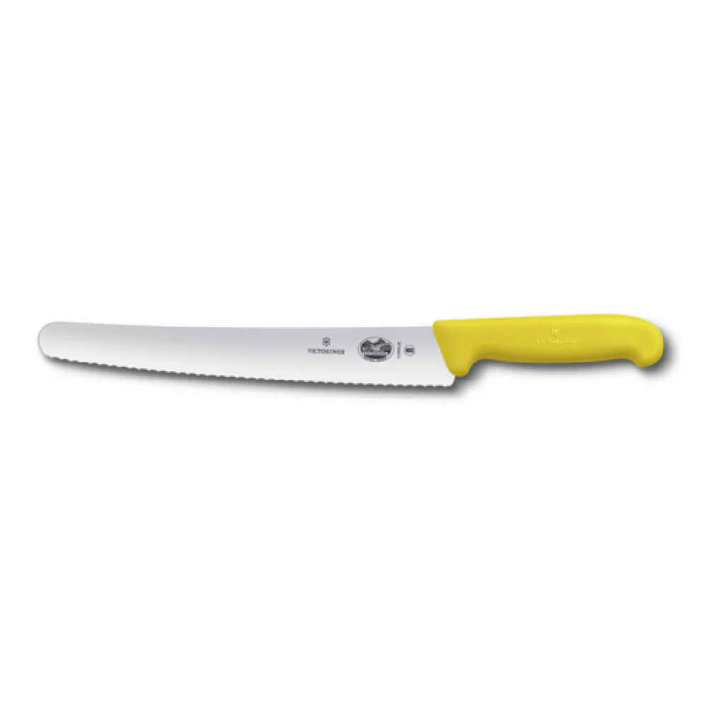 Victorinox 5.2938.26 10-1/4 Inch Blade 1-1/4 Inch Width Knife Yellow Fibrox Handle Victorinox 5.2938.26 10-1/4 Inch Blade 1-1/4 Inch Width Knife Yellow Fibrox Handle