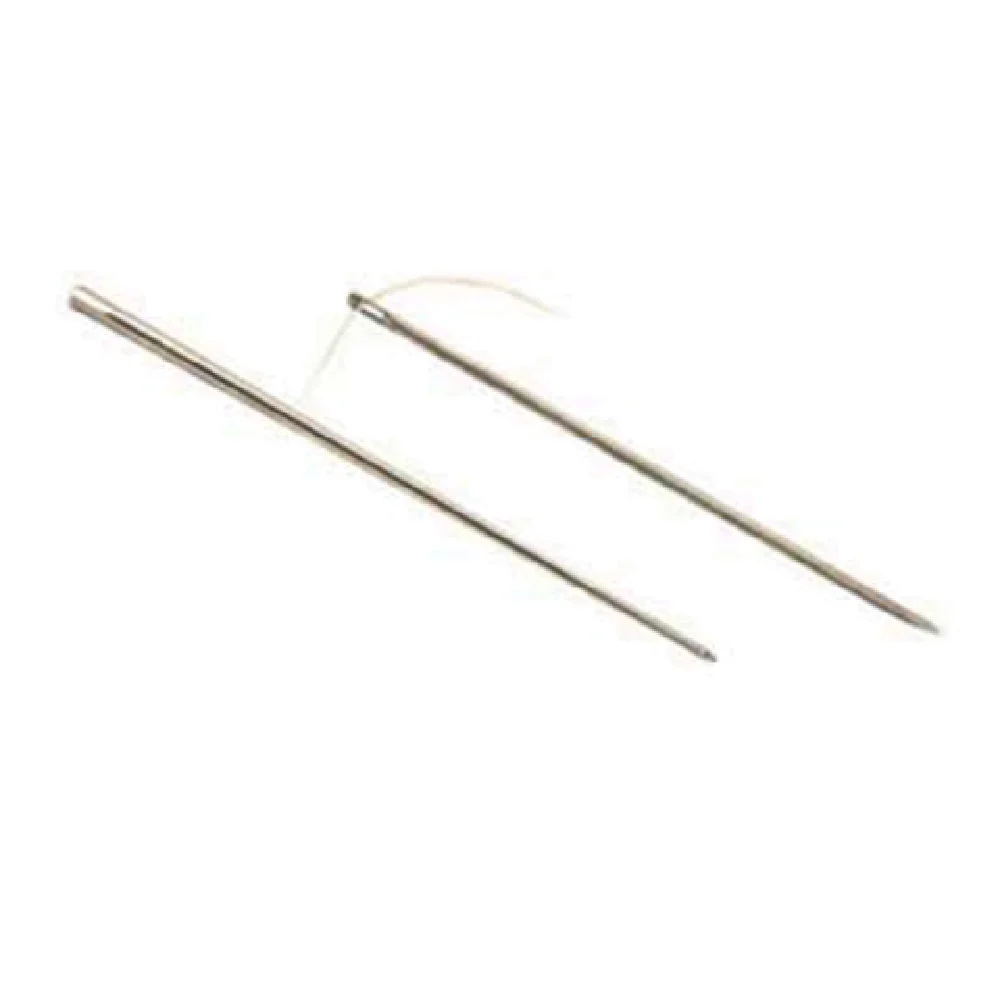 Matfer 120842 9-3/4 Inch Poultry Needle Stainless Steel for Tying Meat