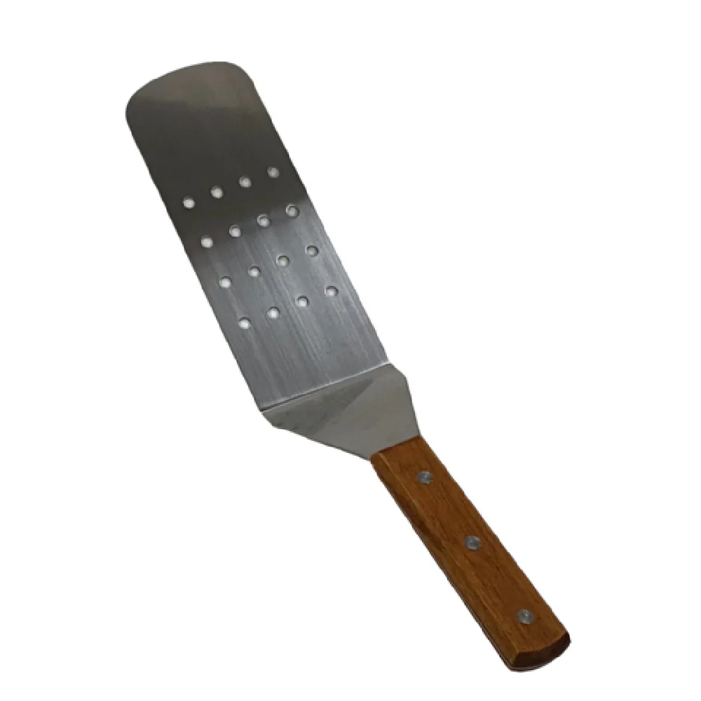 Town 34982 2.75 Inch Perforated Turner with Wooden Handle