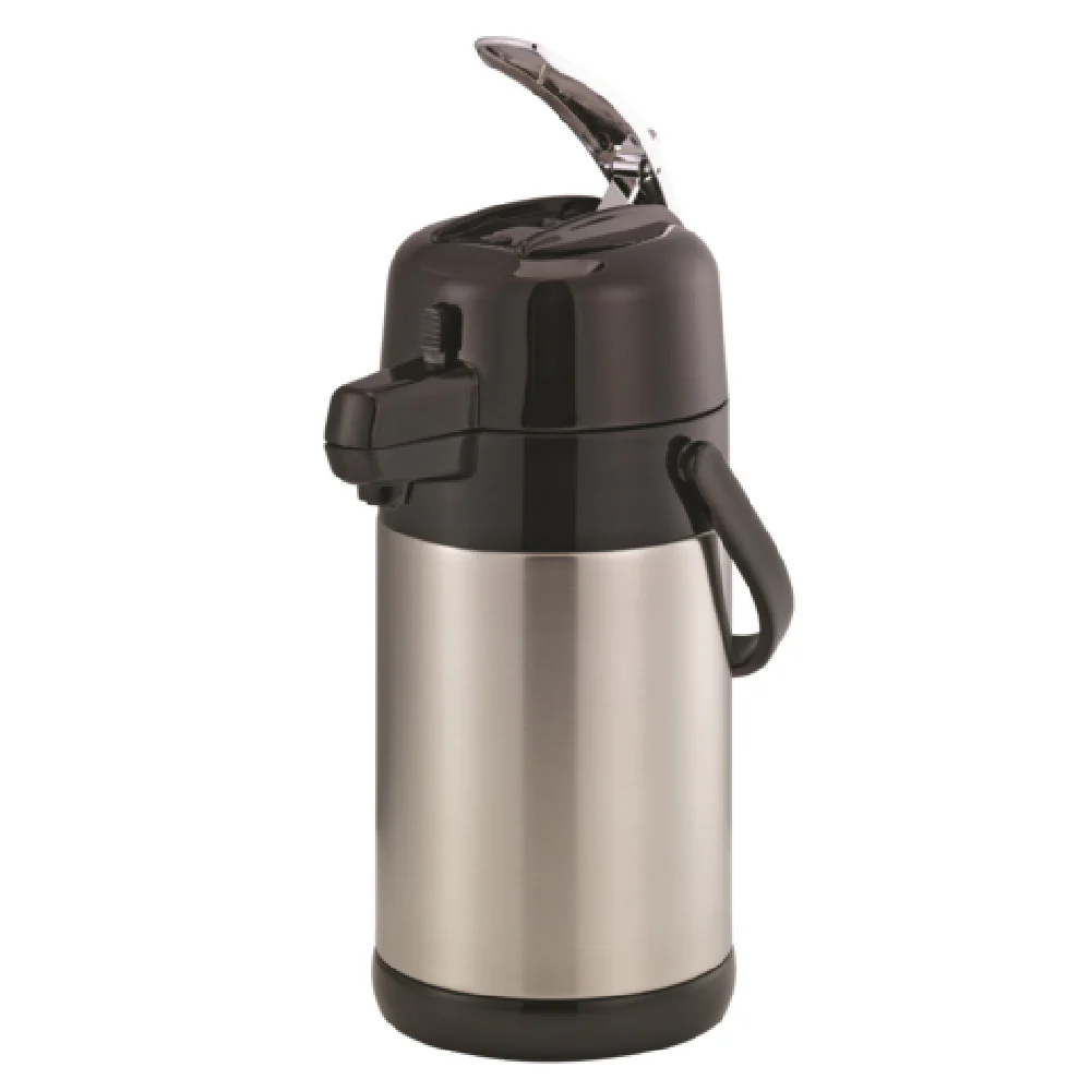 Service Ideas SECAL19S 5-1/2 Inch Airpot 64.2 Oz Lever Style Stainless Steel with Smooth Body Service Ideas SECAL19S 5-1/2 Inch Airpot 64.2 Oz Lever Style Stainless Steel with Smooth Body
