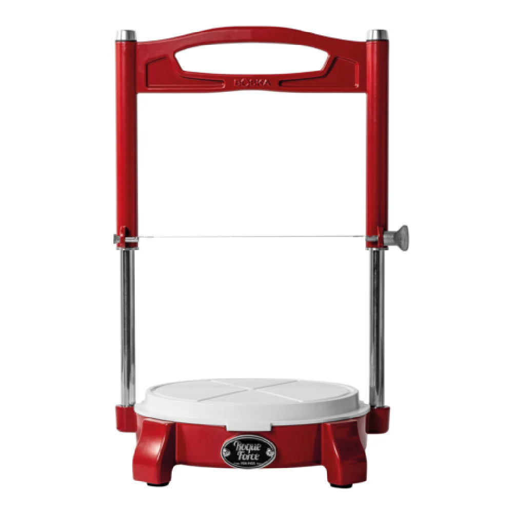 BOSKA Professional Cheese Equipment 210000 Boska Roqueforce Soft Cheese Cutter Red 9.13''W X 17.75''D X 5.31''H