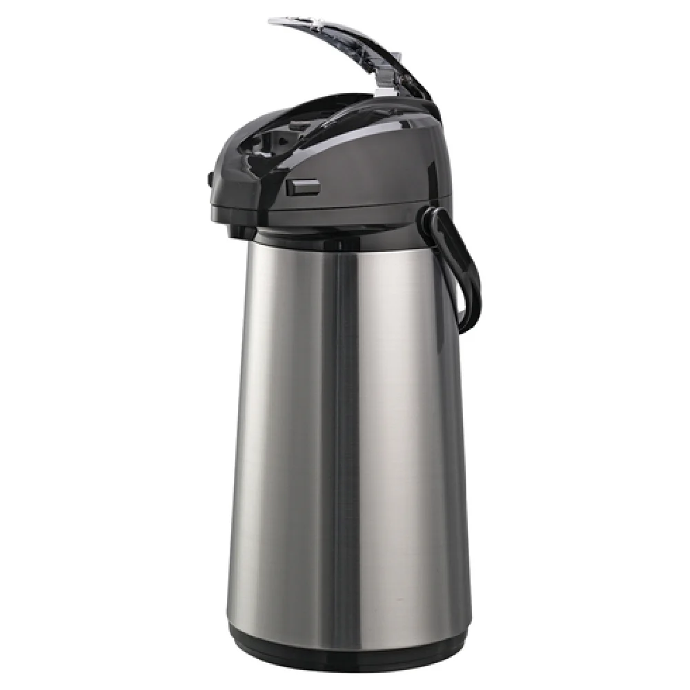 Service Ideas AELS228 2.2 Liter Airpot Lever SteelVac Glass Liner Stainless Steel Service Ideas AELS228 2.2 Liter Airpot Lever SteelVac Glass Liner Stainless Steel
