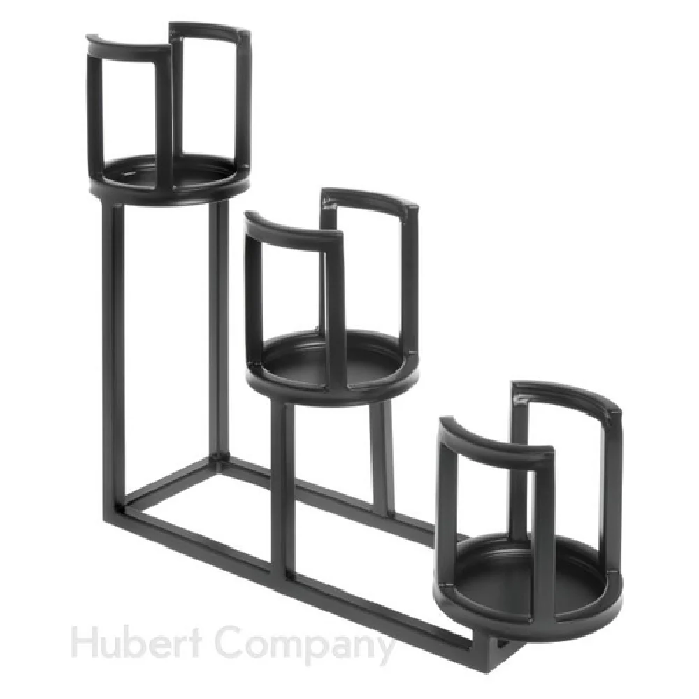 Hubert 91776 Cerve Collection Cup/Lid Holder 3-tier 4-7/8 Hubert 91776 Cerve Collection Cup/Lid Holder 3-tier 4-7/8