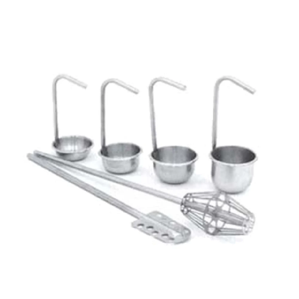 Legion L3 3 Quart Ladle 18 Gauge Stainless Steel Drawn Bowl with Rolled Rim