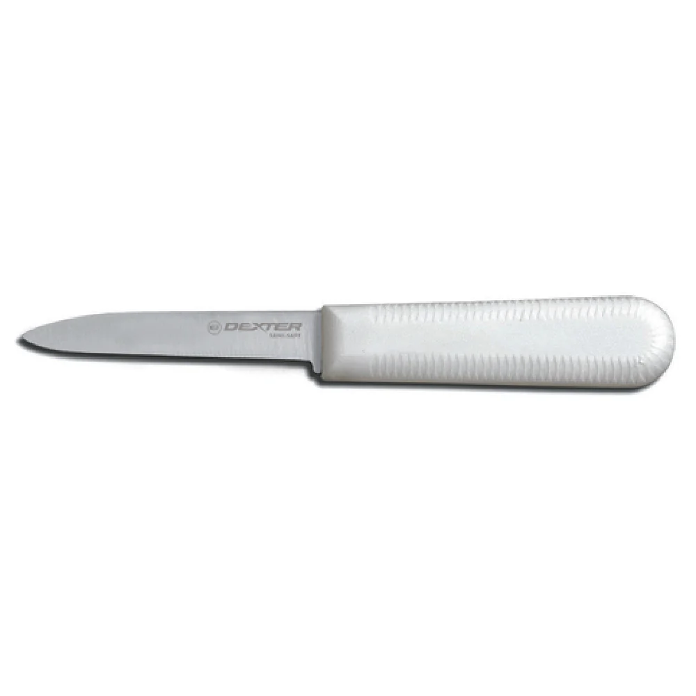Dexter Russell 15303 3-1/4 Inch Stain-free High Carbon Steel Paring Knife White Handle