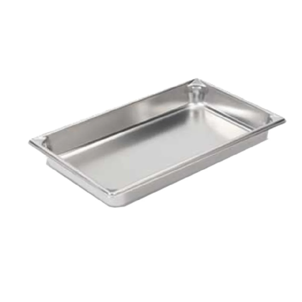 Vollrath 30022 20 Inch Super Pan V Food Pan 8.3 Quarts 22 Gauge Stainless Steel Vollrath 30022 20 Inch Super Pan V Food Pan 8.3 Quarts 22 Gauge Stainless Steel