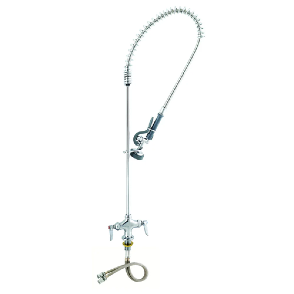 T&S Brass B-0113-M Pre-Rinse Faucet Assembly Spring Action Gooseneck T&S Brass B-0113-M Pre-Rinse Faucet Assembly Spring Action Gooseneck