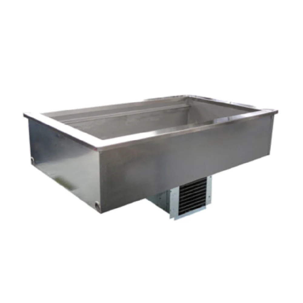 Delfield N8143BP_115/60/1 43-1/2 Inch Drop-In Refrigerated Pan 3-pan Size with Insulated Design