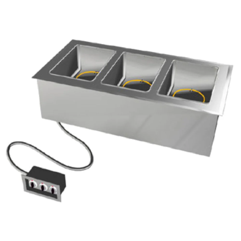 Duke ADI-1E_240/60/1 18 Inch Hot Food Drop-In Unit Electric with Spillage Pan