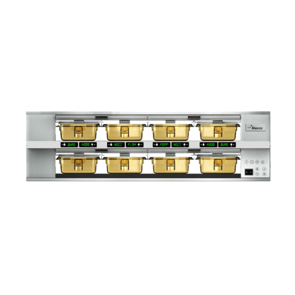 Merco MHG24SAB2N 36 Inch Pass-Thru Electric Heated Holding Cabinet Stainless Steel with Digital Controls