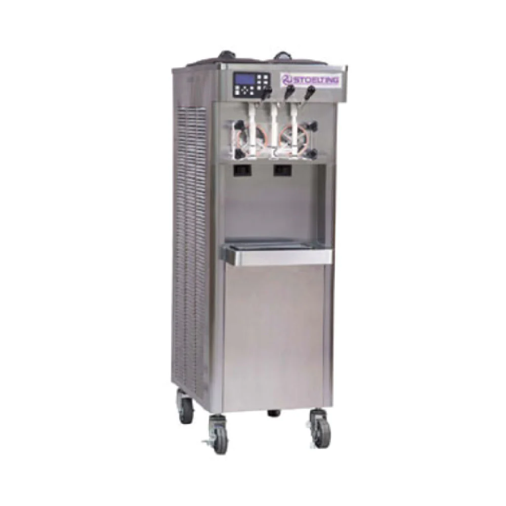Stoelting F231-18I2-WF 19-1/4 Inch Soft Serve Yogurt Freezer Floor Model with Dual Flavors 12000 BTU Stoelting F231-18I2-WF 19-1/4 Inch Soft Serve Yogurt Freezer Floor Model with Dual Flavors 12000 BTU
