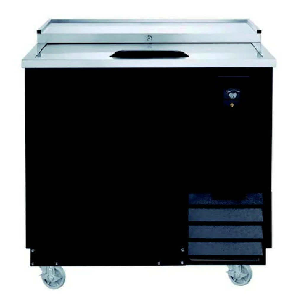 Dukers Appliance Co. USA Ltd. DHBC36 36-Inch Bottle Cooler with Stainless Steel Lids