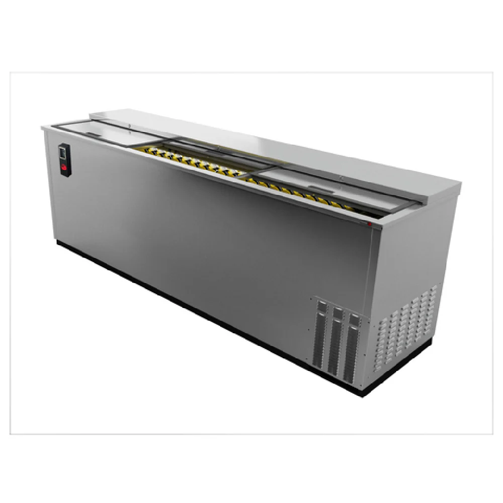 Fagor Refrigeration FBC-95S 95 Inch Bottle Cooler Flat Top Stainless Steel with 3 Lids 7 Dividers Fagor Refrigeration FBC-95S 95 Inch Bottle Cooler Flat Top Stainless Steel with 3 Lids 7 Dividers